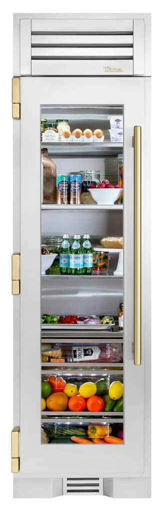 Refrigerator Column, Left Hinged, Color Match, Gold Hardware TR24REFLSGAXXXH08