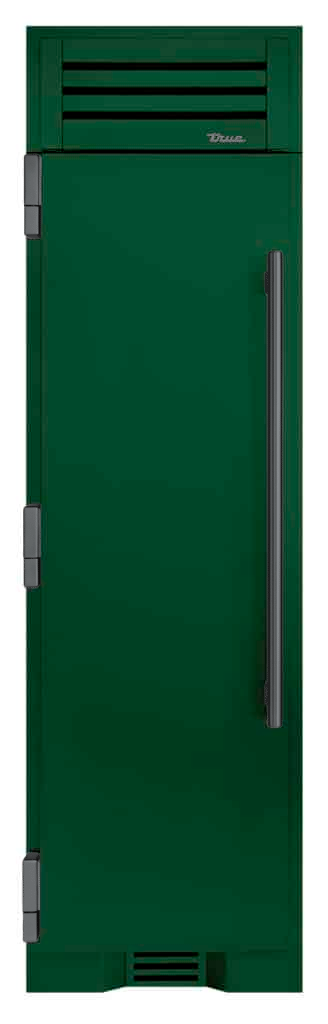 Refrigerator Column, Left Hinged, Emerald, Pewter Hardware TR24REFLSSA086H05