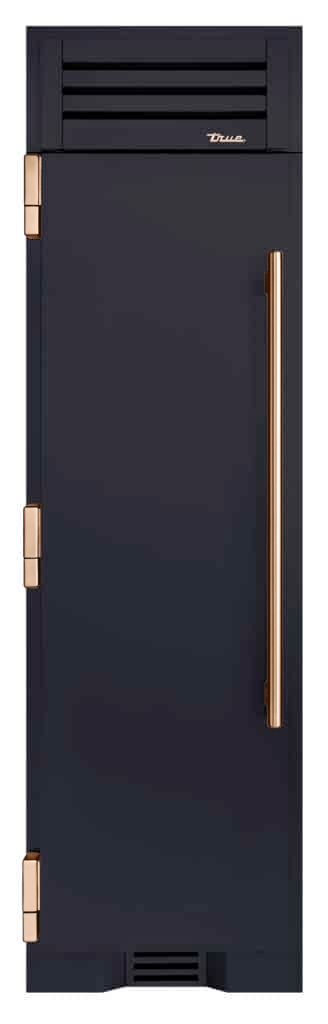 Refrigerator Column, Left Hinged, Juniper, Copper Hardware TR24REFLSSA104H03