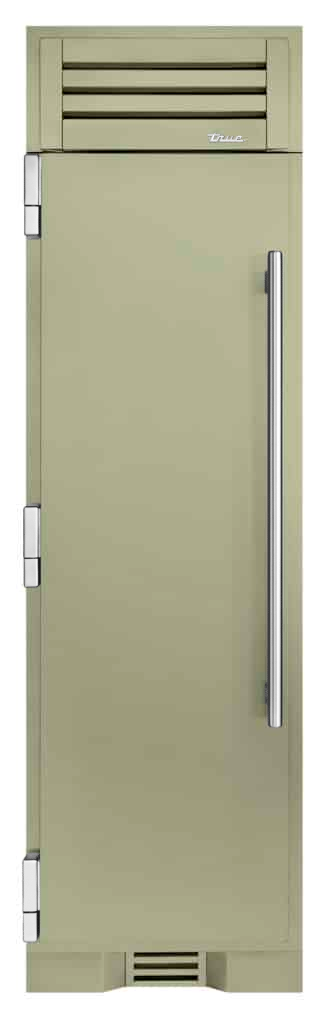 Refrigerator Column, Left Hinged, Sage, Chrome Hardware TR24REFLSSA129H02