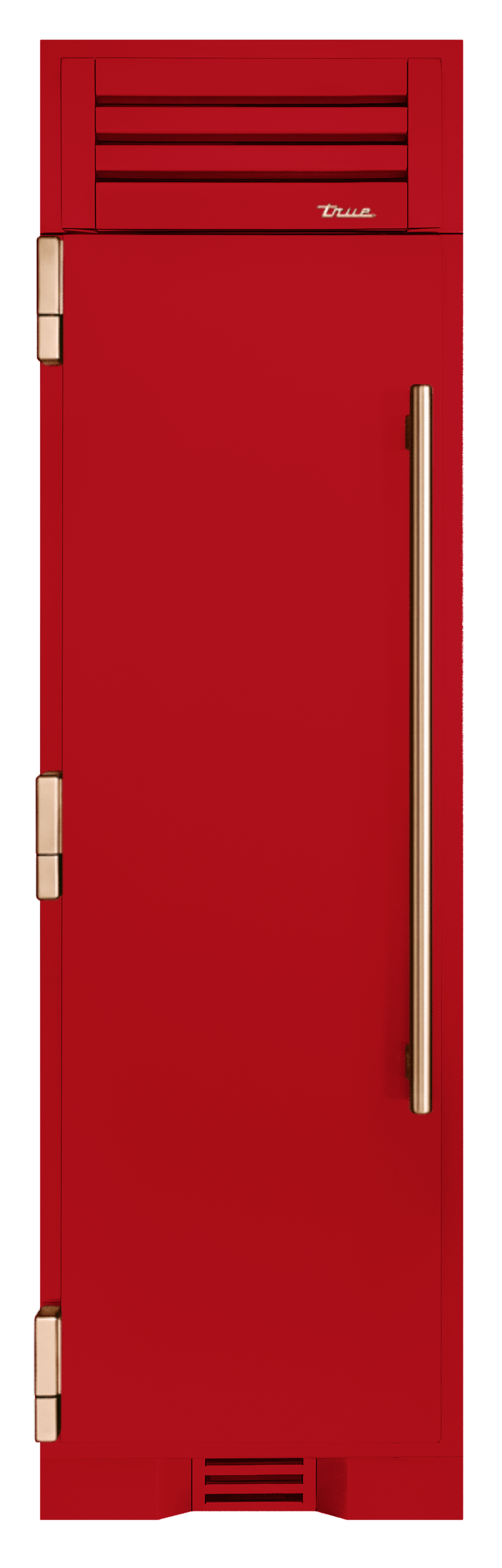 Refrigerator Column, Left Hinged, Crimson, Copper Hardware TR24REFLSSA193H03