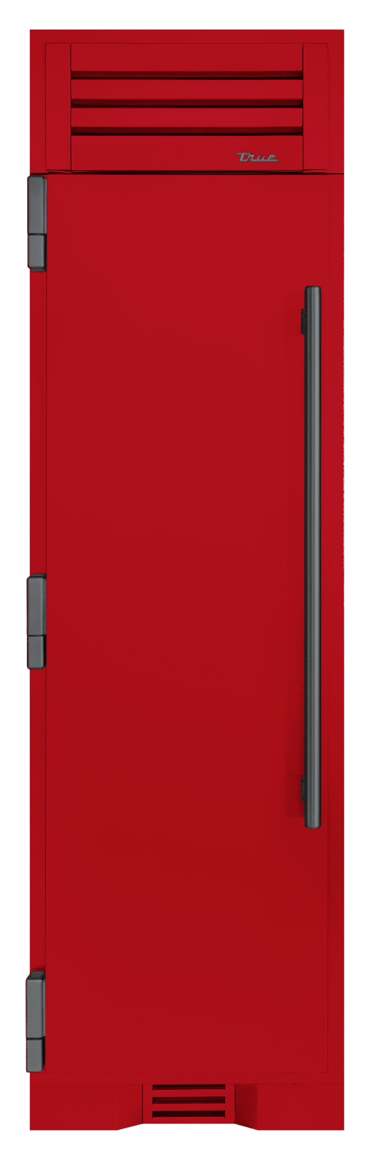 Refrigerator Column, Left Hinged, Crimson, Pewter Hardware TR24REFLSSA193H05