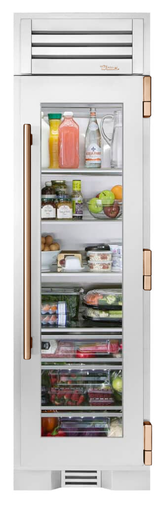 Refrigerator Column, Right Hinged, Copper Hardware TR24REFRSGAH03