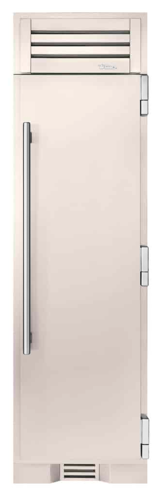 Refrigerator Column, Right Hinged, Antique White, Chrome Hardware TR24REFRSSA050H02
