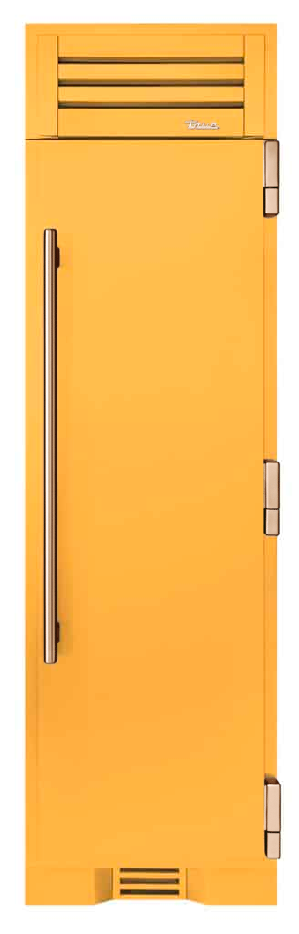 Refrigerator Column, Right Hinged, Saffron, Copper Hardware TR24REFRSSA103H03