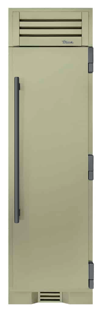 Refrigerator Column, Right Hinged, Sage, Pewter Hardware TR24REFRSSA129H05