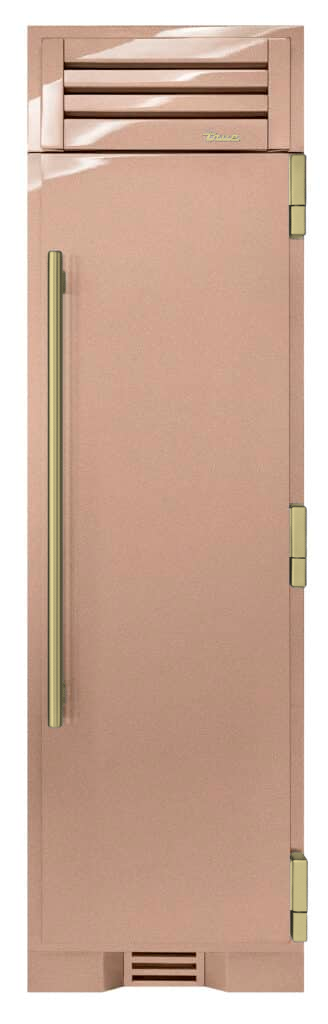 Refrigerator Column, Right Hinged, Champagne, Brass Hardware TR24REFRSSA179H01