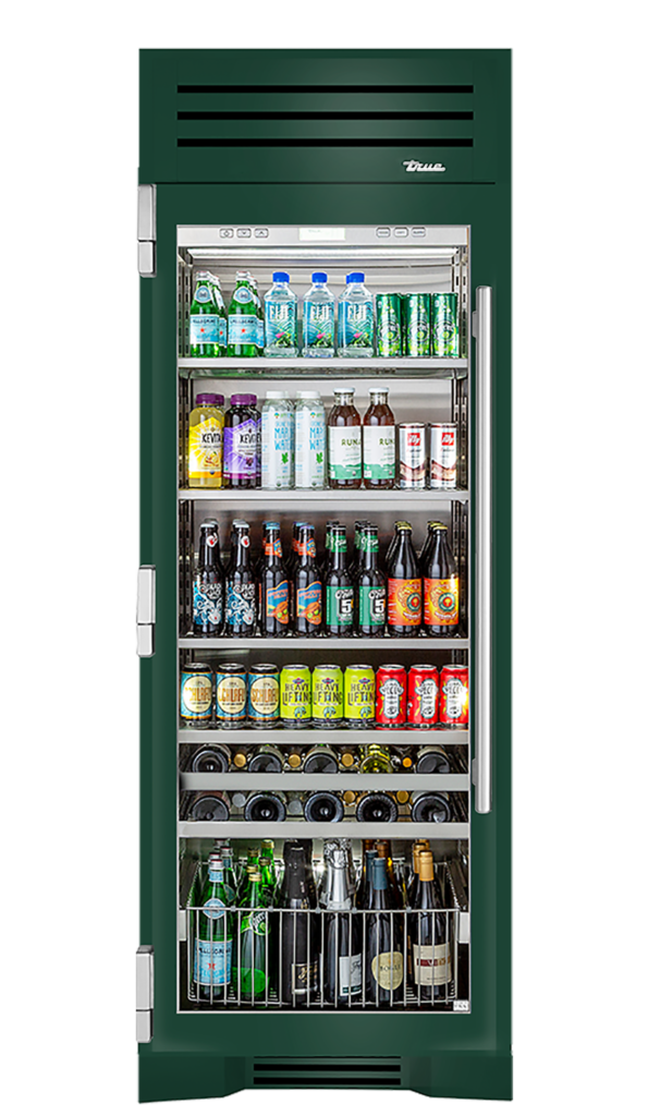 Beverage Column, Left Hinged, Emerald TR30BEVLSGC086H04