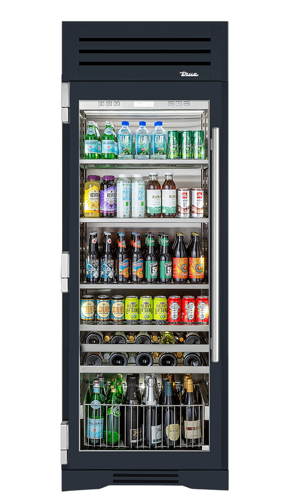 Beverage Column, Left Hinged, Juniper TR30BEVLSGC104H04