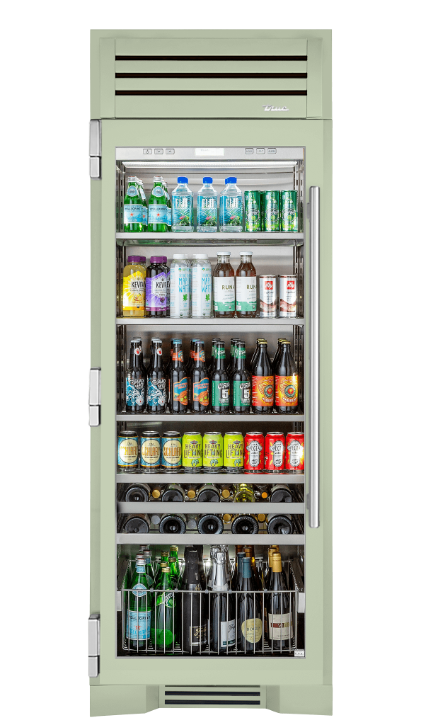Beverage Column, Left Hinged, Sage TR30BEVLSGC129H04