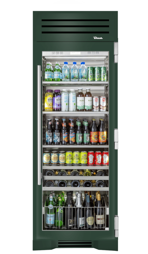 Beverage Column, Right Hinged, Emerald TR30BEVRSGC086H04