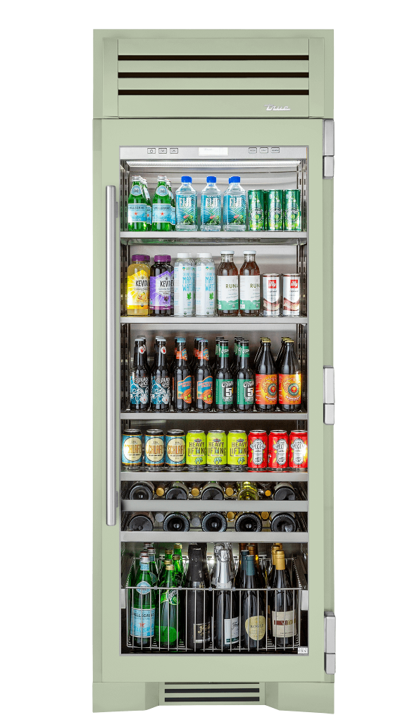 Beverage Column, Right Hinged, Sage TR30BEVRSGC129H04