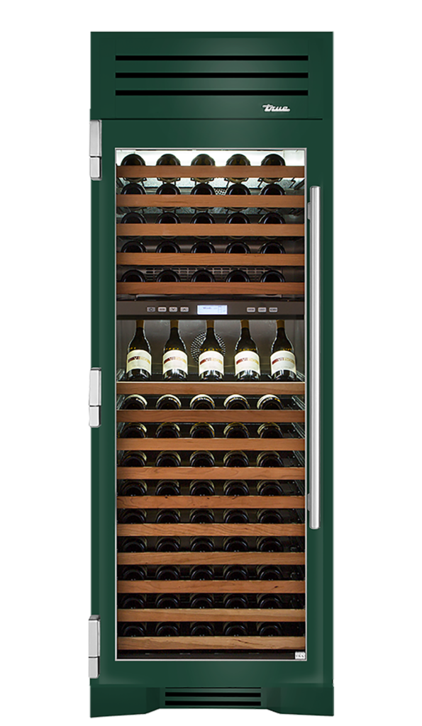 Wine Column, Left Hinged, Emerald TR30DZWLSGC086H04