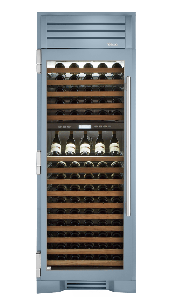 Wine Column, Left Hinged, Bluestone TR30DZWLSGC152H04
