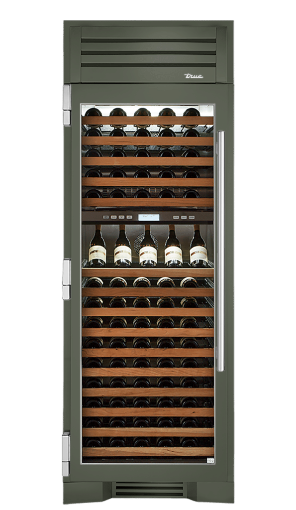 Wine Column, Left Hinged, Olive TR30DZWLSGC238H04