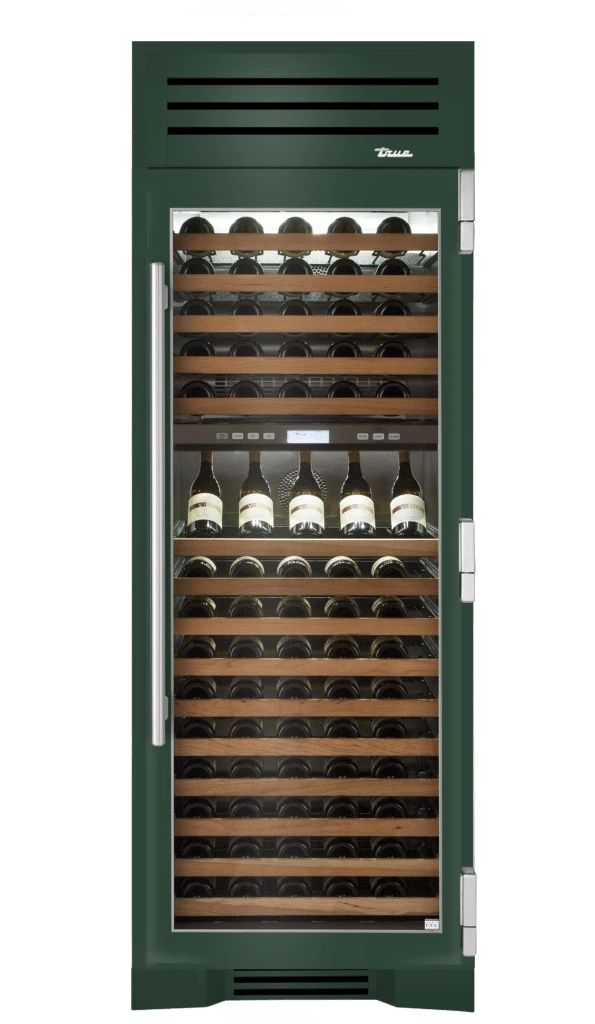 Wine Column, Right Hinged, Emerald TR30DZWRSGC086H04