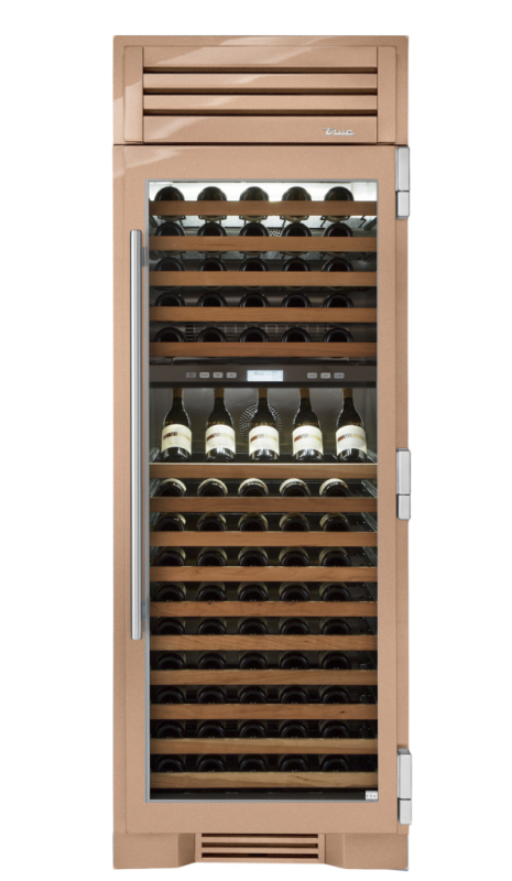 Wine Column, Right Hinged, Champagne TR30DZWRSGC179H04
