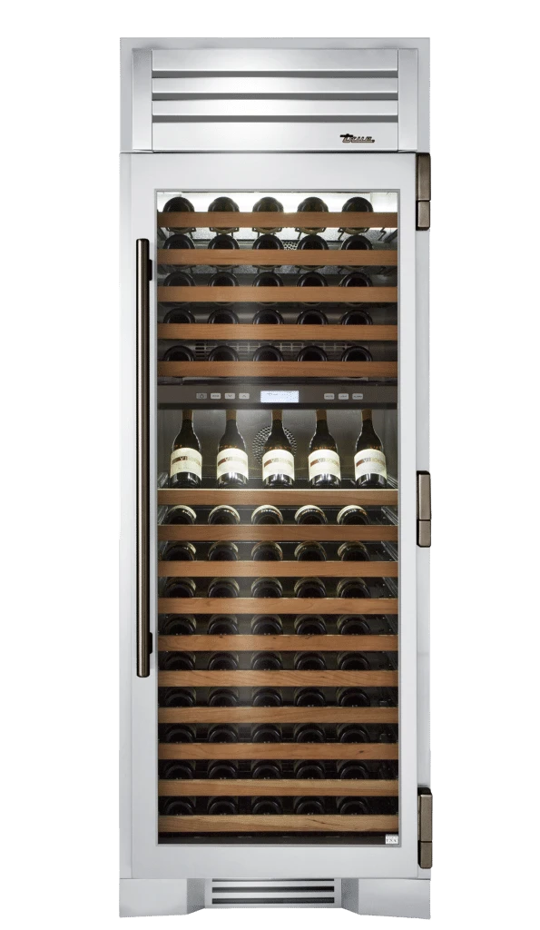 Wine Column, Right Hinged, Pewter Hardware TR30DZWRSGCH05