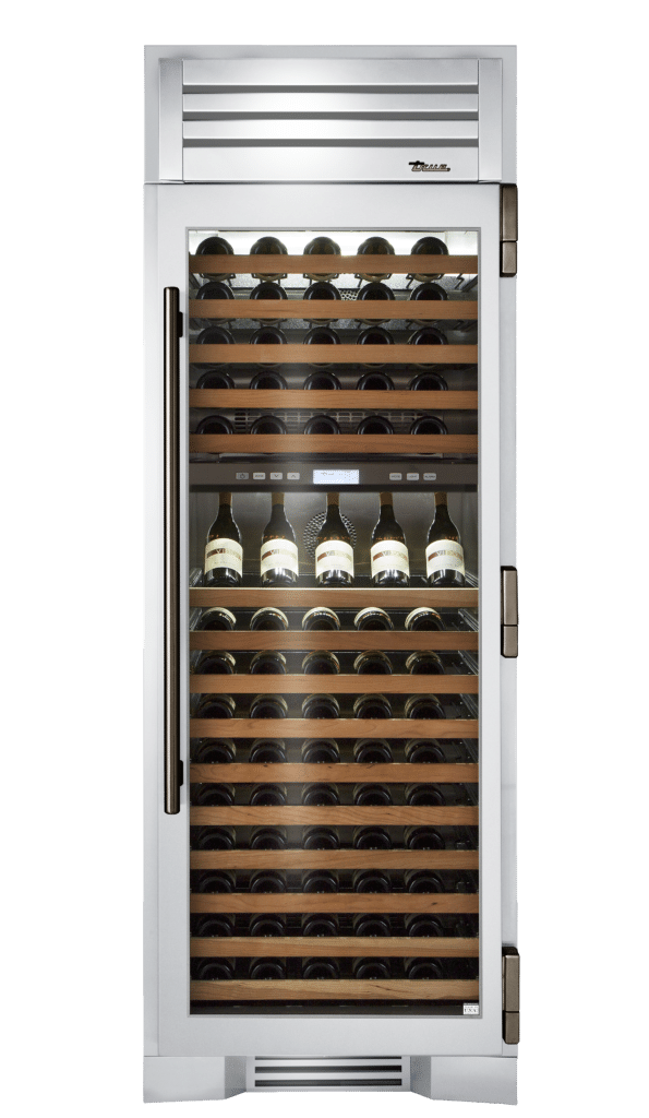 Wine Column, Right Hinged, Color Match, Pewter Hardware TR30DZWRSGCXXXH05
