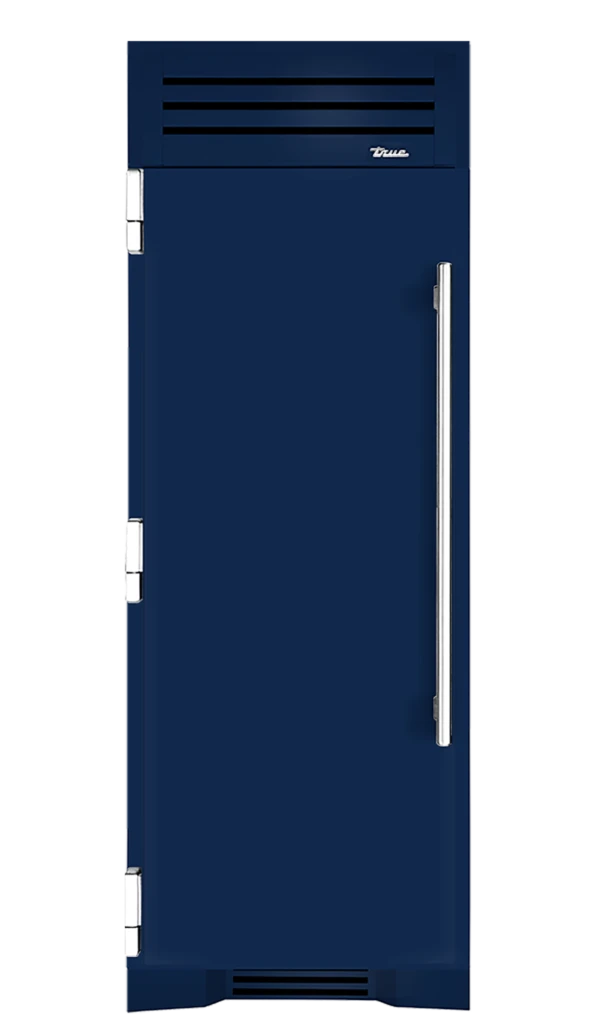 Freezer Column, Left Hinged, Cobalt, Chrome Hardware TR30FRZLSSIMC078H02