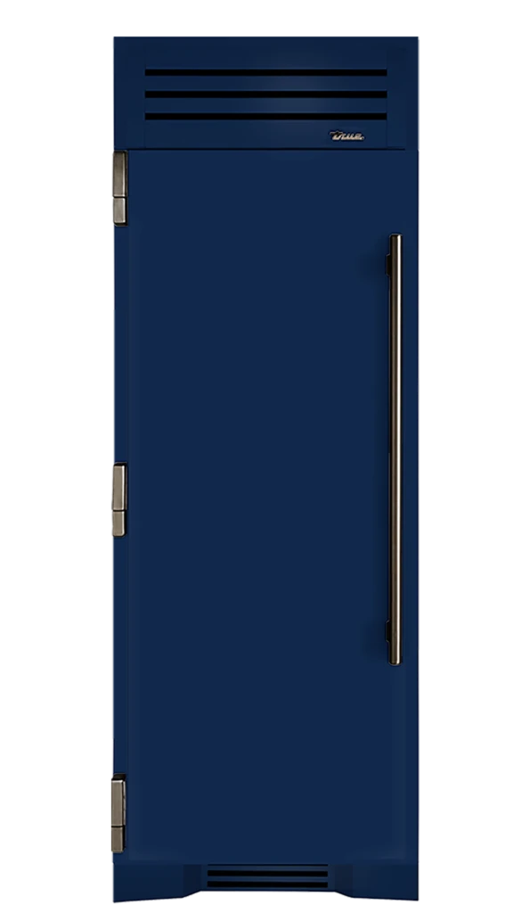 Freezer Column, Left Hinged, Cobalt, Pewter Hardware TR30FRZLSSIMC078H05