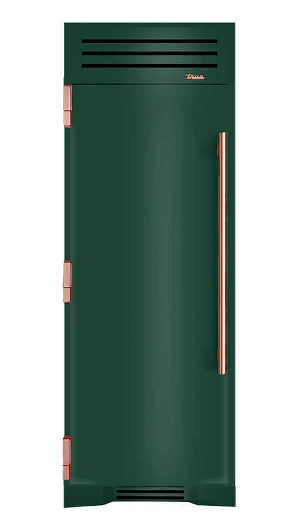 Freezer Column, Left Hinged, Emerald, Copper Hardware TR30FRZLSSIMC086H03