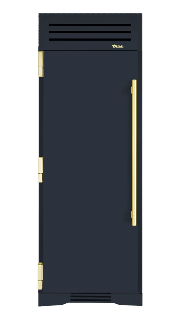 Freezer Column, Left Hinged, Juniper, Brass Hardware TR30FRZLSSIMC104H01