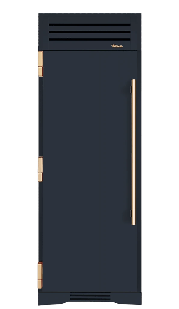 Freezer Column, Left Hinged, Juniper, Gold Hardware TR30FRZLSSIMC104H08