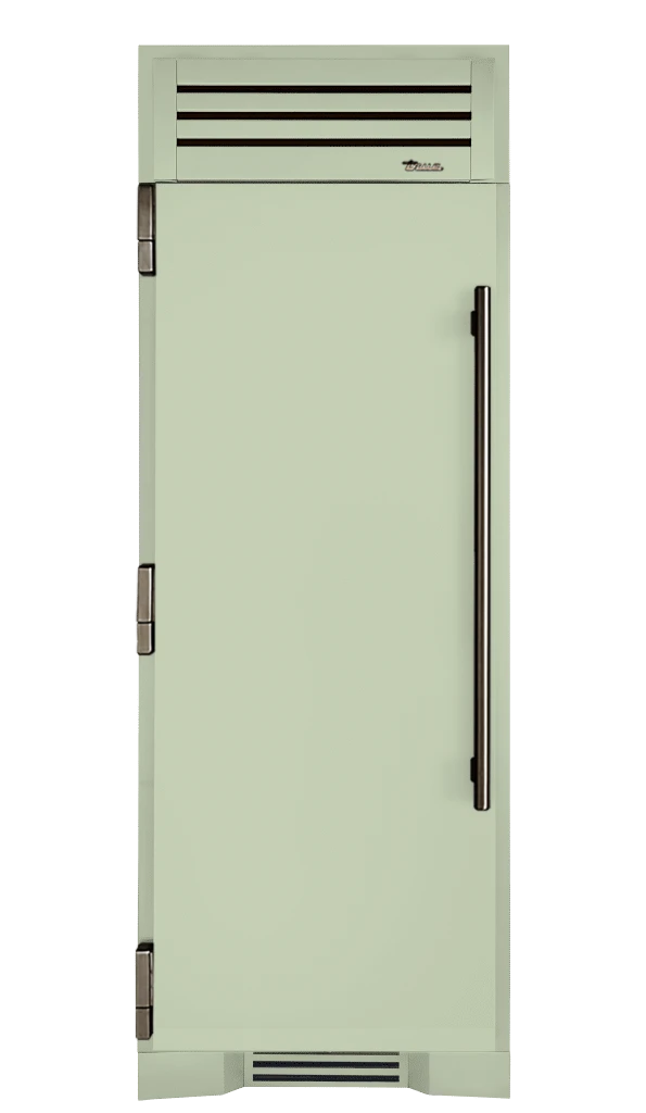 Freezer Column, Left Hinged, Sage, Pewter Hardware TR30FRZLSSIMC129H05