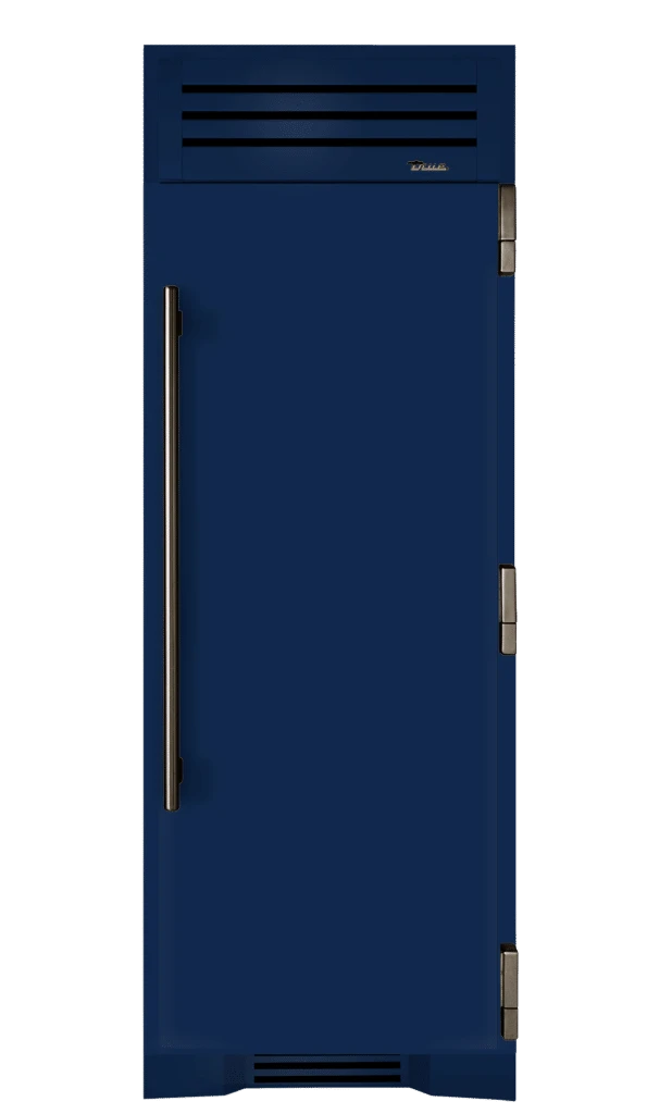 Freezer Column, Right Hinged, Cobalt, Pewter Hardware TR30FRZRSSC078H05