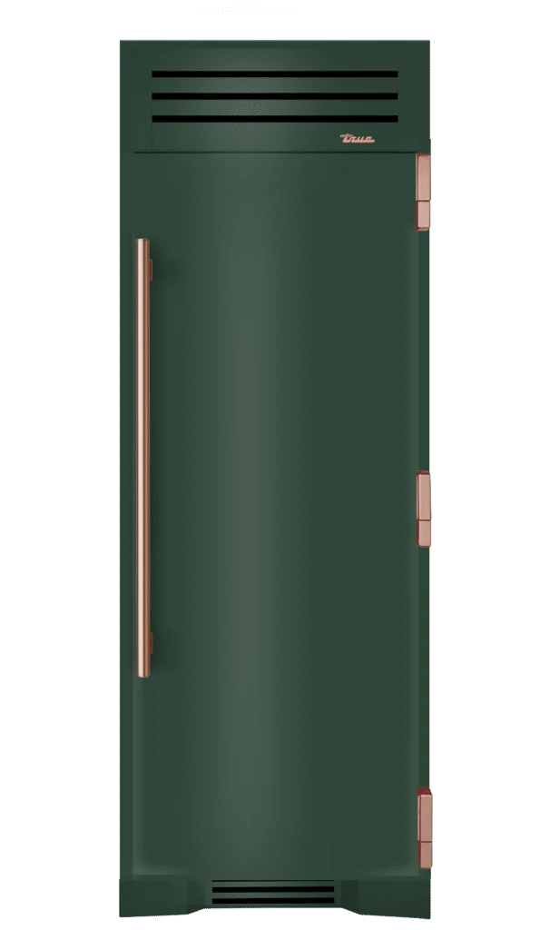Freezer Column, Right Hinged, Emerald, Copper Hardware TR30FRZRSSC086H03