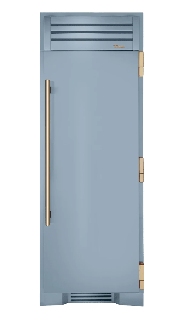 Freezer Column, Right Hinged, Bluestone, Gold Hardware TR30FRZRSSC152H08