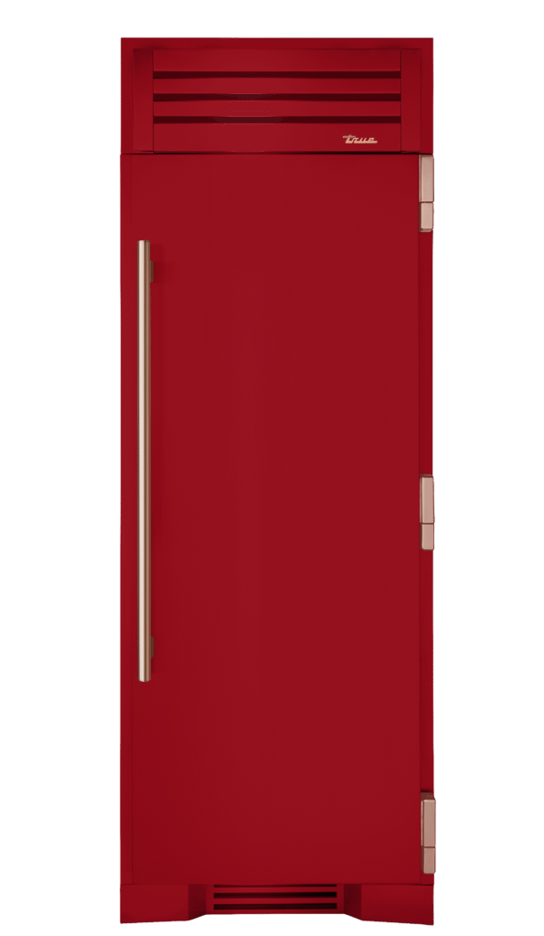 Freezer Column, Right Hinged, Crimson, Copper Hardware TR30FRZRSSC193H03