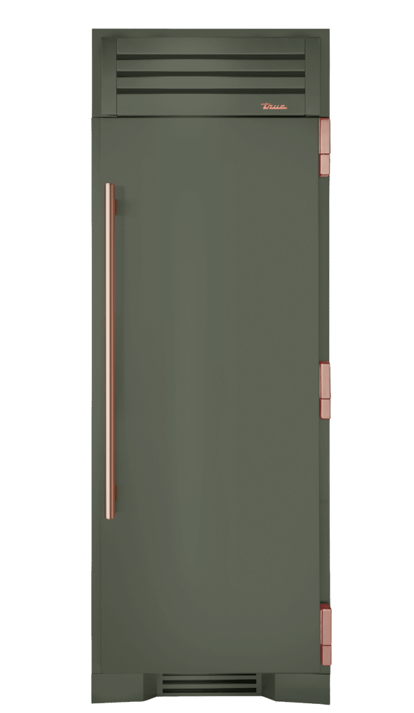Freezer Column, Right Hinged, Olive, Copper Hardware TR30FRZRSSC238H03