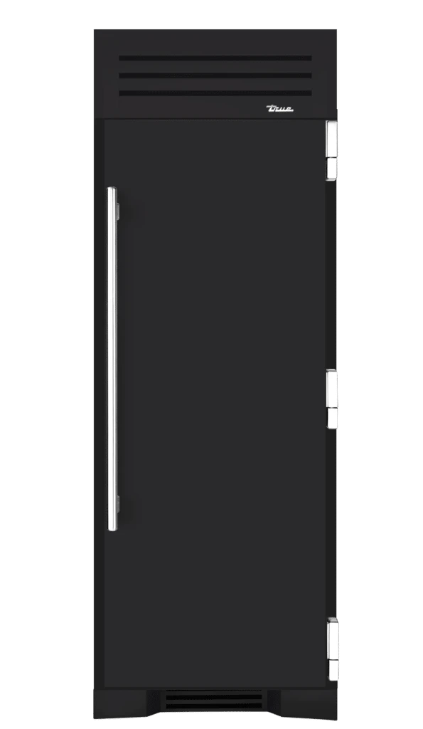 Freezer Column, Right Hinged, Matte Black, Chrome Hardware TR30FRZRSSIMC027H02