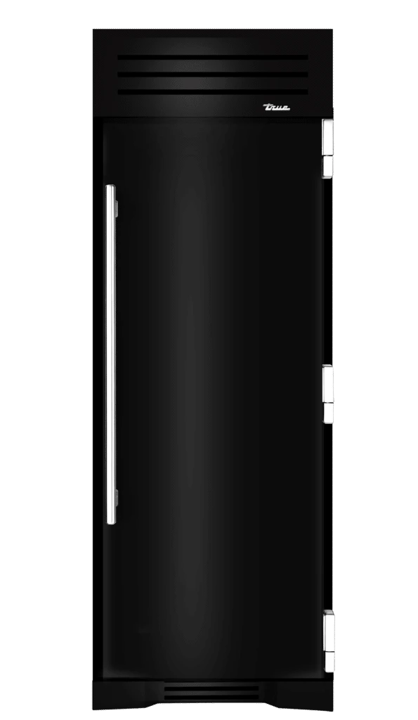 Freezer Column, Right Hinged, Gloss Black, Chrome Hardware TR30FRZRSSIMC044H02