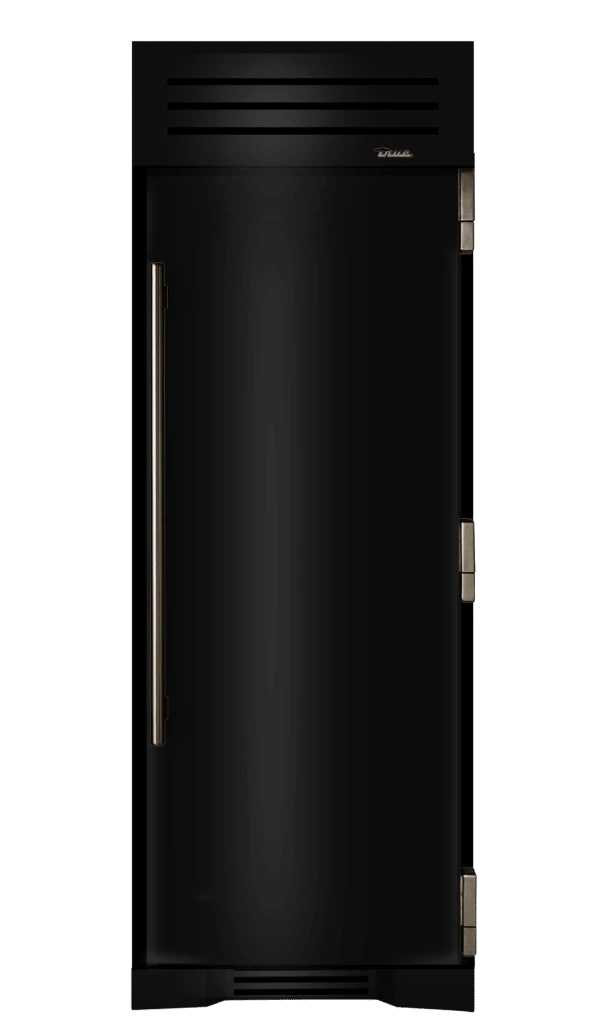 Freezer Column, Right Hinged, Gloss Black, Pewter Hardware TR30FRZRSSIMC044H05