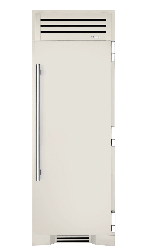 Freezer Column, Right Hinged, Antique White, Chrome Hardware TR30FRZRSSIMC050H02