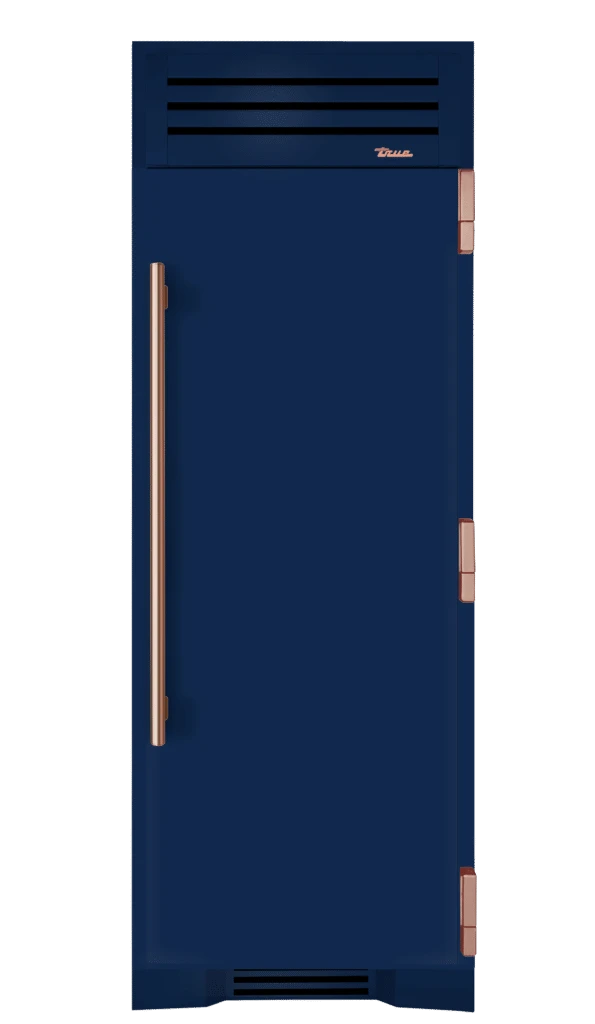 Freezer Column, Right Hinged, Cobalt, Copper Hardware TR30FRZRSSIMC078H03