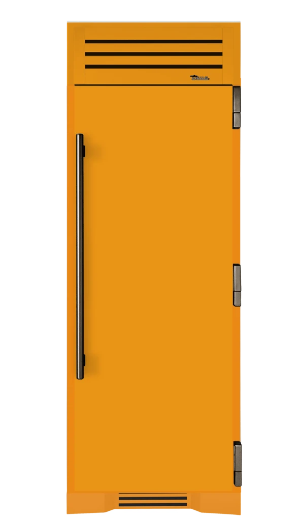 Freezer Column, Right Hinged, Saffron, Pewter Hardware TR30FRZRSSIMC103H05
