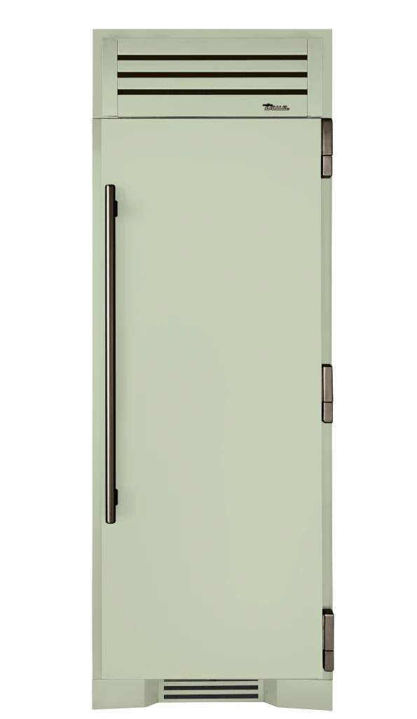 Freezer Column, Right Hinged, Sage, Pewter Hardware TR30FRZRSSIMC129H05