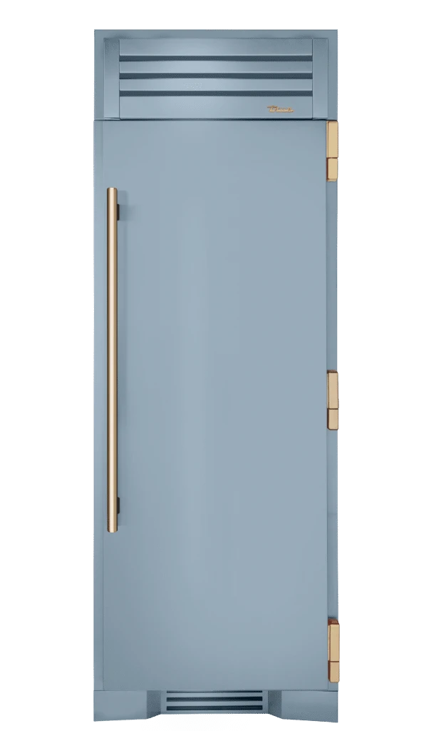 Freezer Column, Right Hinged, Bluestone, Gold Hardware TR30FRZRSSIMC152H08