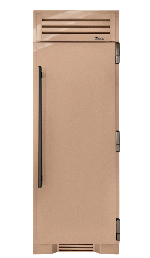 Freezer Column, Right Hinged, Champagne, Pewter Hardware TR30FRZRSSIMC179H05
