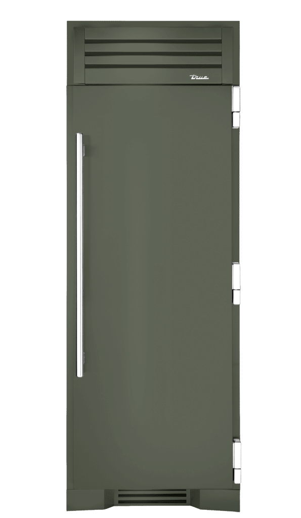 Freezer Column, Right Hinged, Olive, Chrome Hardware TR30FRZRSSIMC238H02