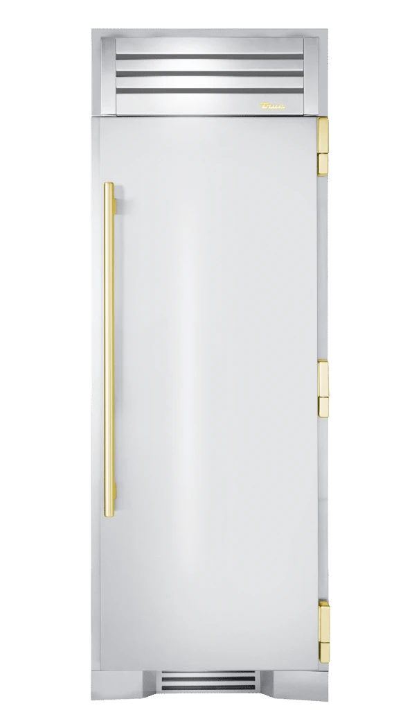 Freezer Column, Right Hinged, Brass Hardware TR30FRZRSSIMCH01