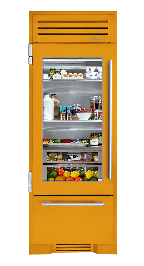 Refrigerator with Bottom Freezer, Left Hinged, Saffron TR30RBFLSGA103H04