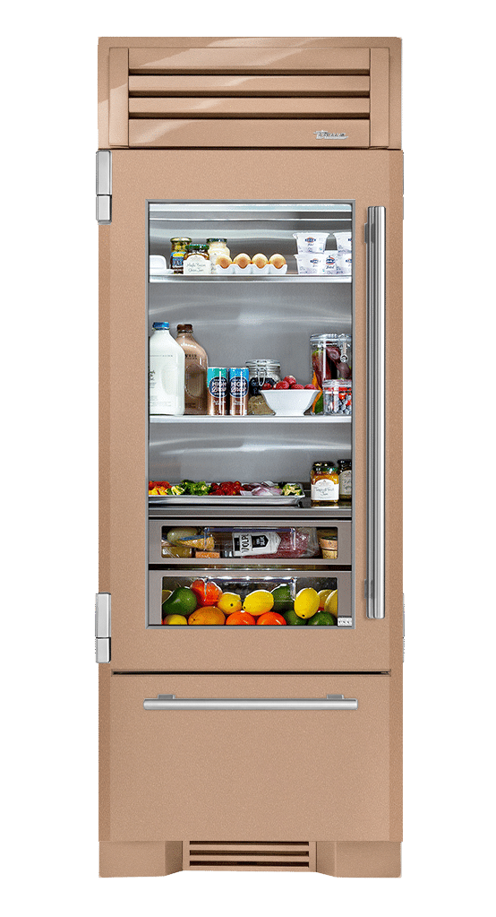 Refrigerator with Bottom Freezer, Left Hinged, Champagne TR30RBFLSGA179H04