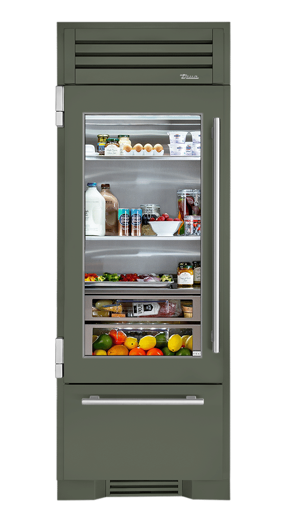Refrigerator with Bottom Freezer, Left Hinged, Olive TR30RBFLSGA238H04