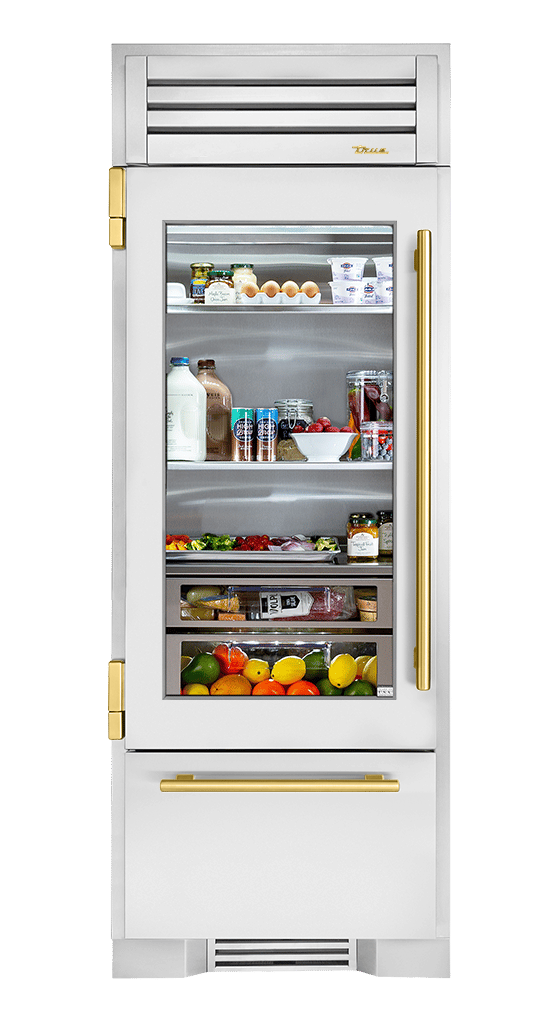 Refrigerator with Bottom Freezer, Left Hinged, Color Match, Brass Hardware TR30RBFLSGAXXXH01