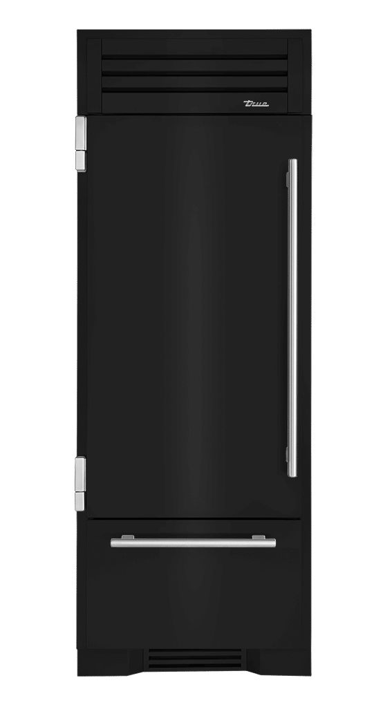 Refrigerator with Bottom Freezer, Left Hinged, Gloss Black TR30RBFLSSA044H04